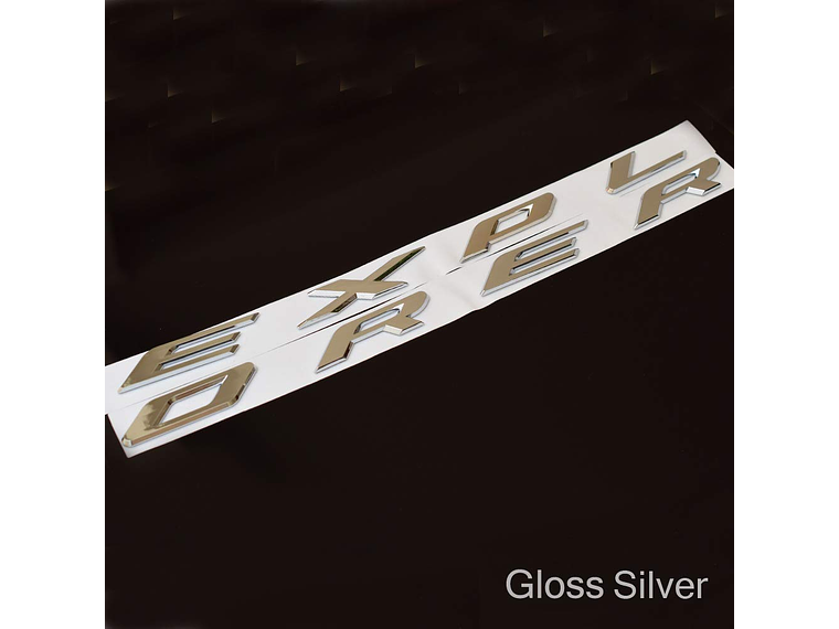 Logo Emblema Frontal Para Ford Explorer Capot Cromado 2