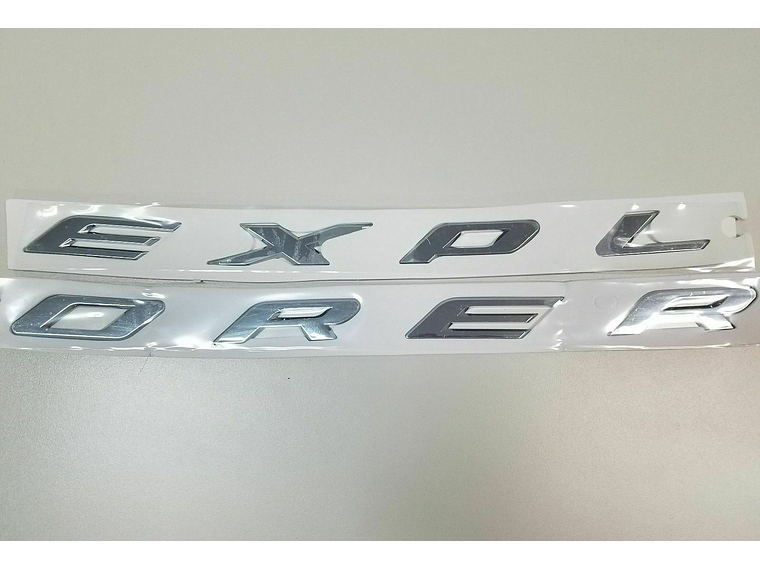 Logo Emblema Frontal Para Ford Explorer Capot Cromado 3