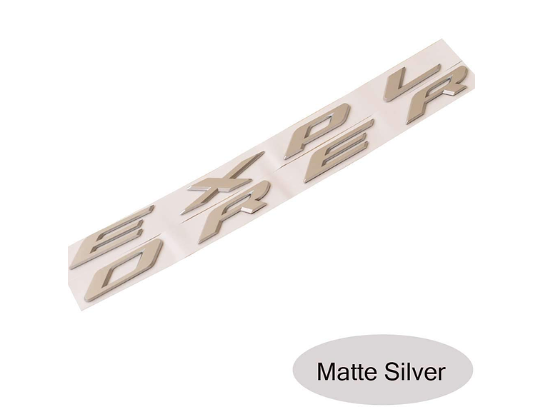 Logo Emblema Frontal Para Ford Explorer Capot Cromado mate 2