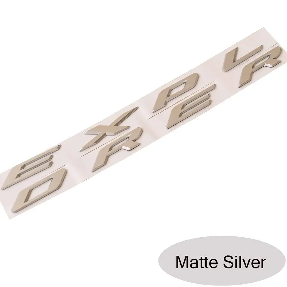 Logo Emblema Frontal Para Ford Explorer Capot Cromado mate 2