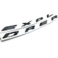 Logo Emblema Frontal Para Ford Explorer Capot Negro brillante - Miniatura 1