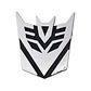 Emblema Logo Insignia Transformers Decepticons - Miniatura 1