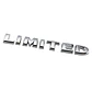 Emblema Logo Limited Para Ford Jeep Etc Metálico Cromado - Miniatura 1