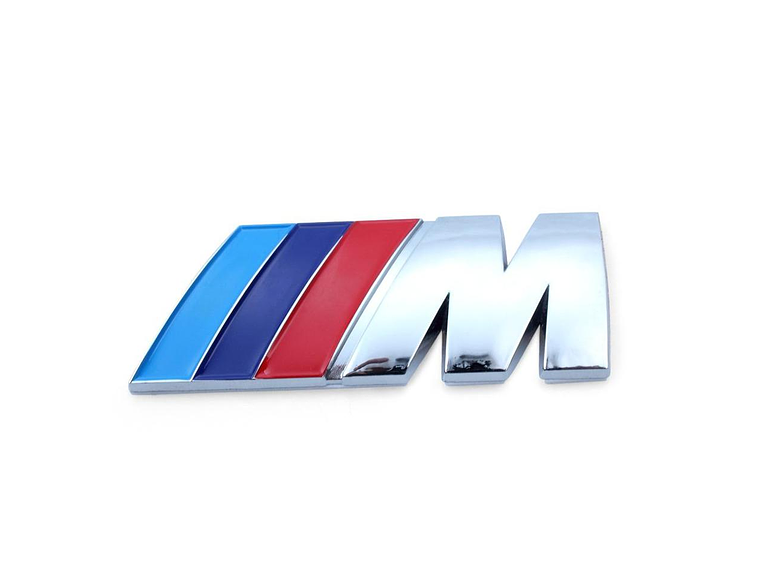 Emblema adhesivo Logo Para Bmw Serie M 3x8cm Metal 2