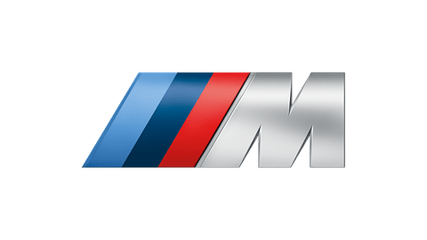 Emblema adhesivo Logo Para Bmw Serie M 3x8cm Metal