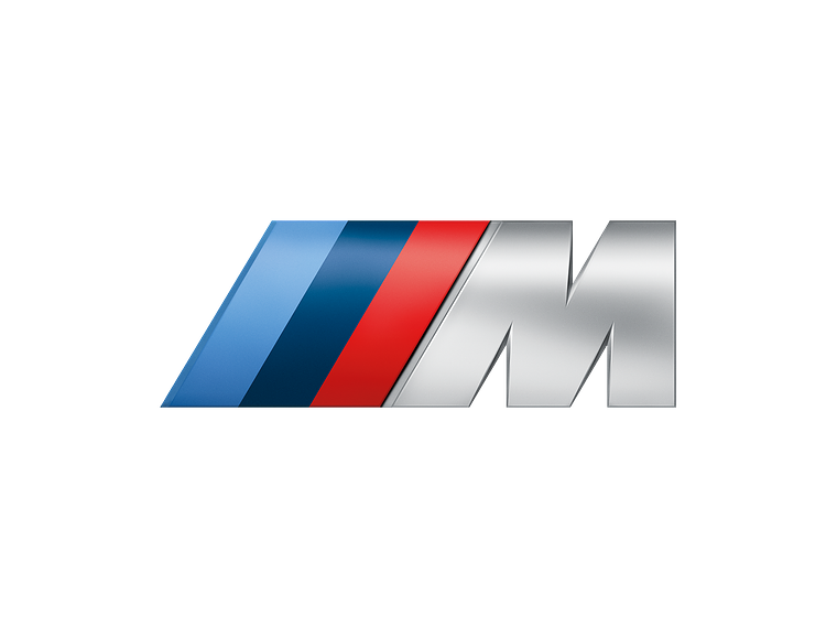 Emblema adhesivo Logo Para Bmw Serie M 3x8cm Metal 1