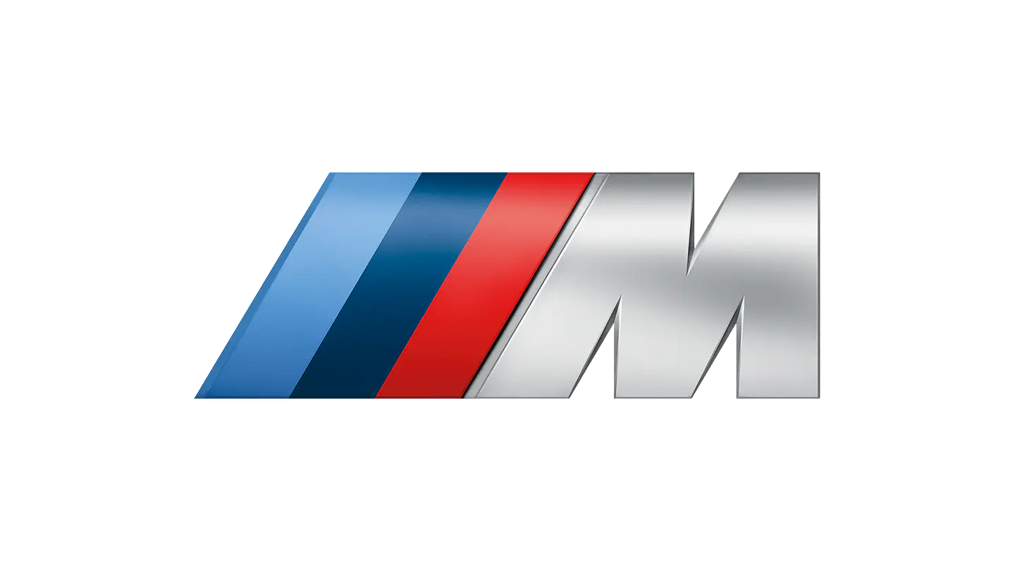 Emblema adhesivo Logo Para Bmw Serie M 3x8cm Metal 1