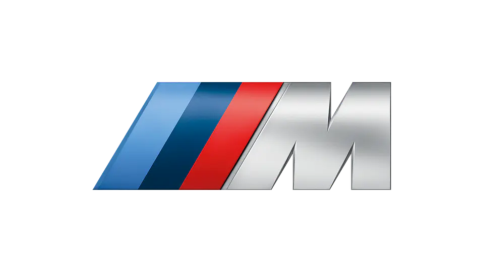 Emblema adhesivo Logo Para Bmw Serie M 3x8cm Metal 1
