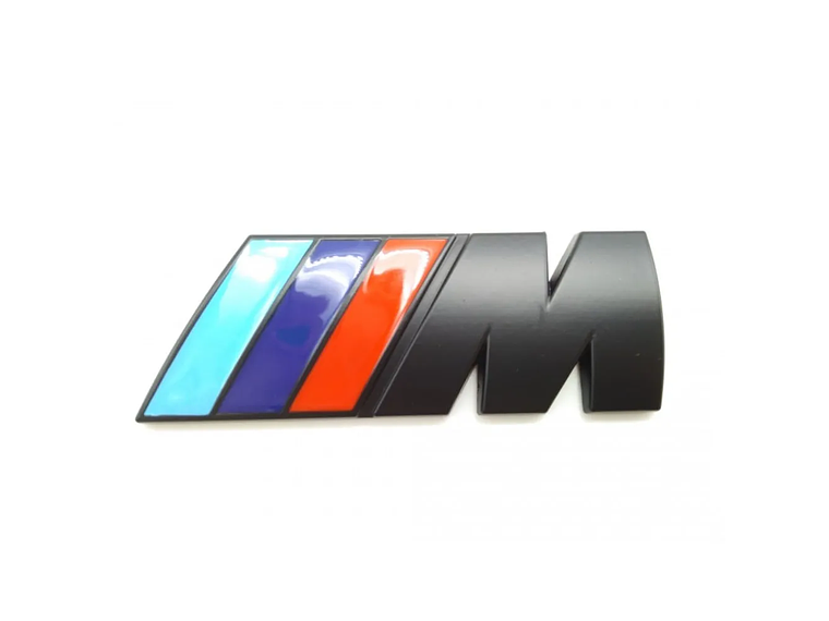 Emblema adhesivo Logo Para Bmw Serie M 3x8cm Metal 2