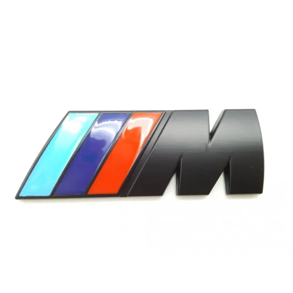 Emblema adhesivo Logo Para Bmw Serie M 3x8cm Metal 2