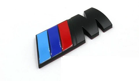 Emblema adhesivo Logo Para Bmw Serie M 3x8cm Metal