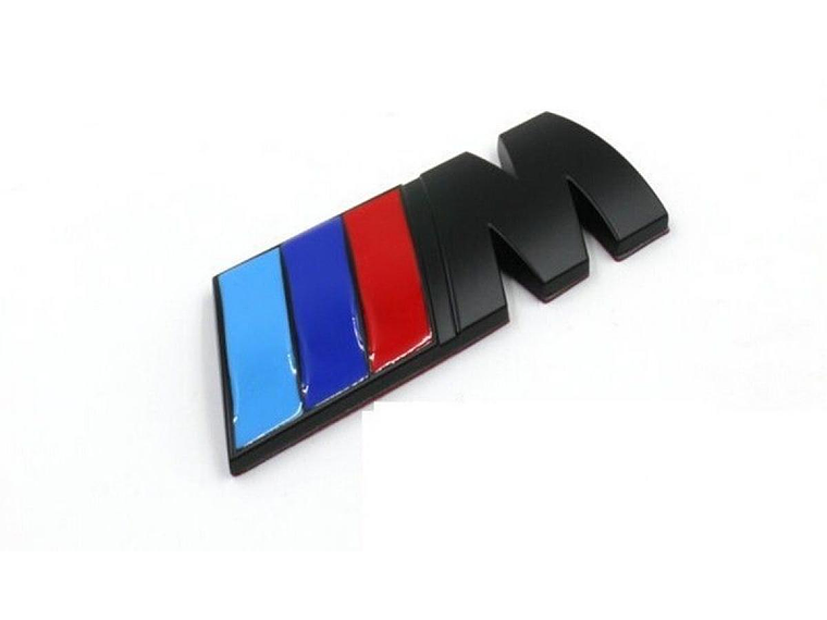 Emblema adhesivo Logo Para Bmw Serie M 3x8cm Metal 1