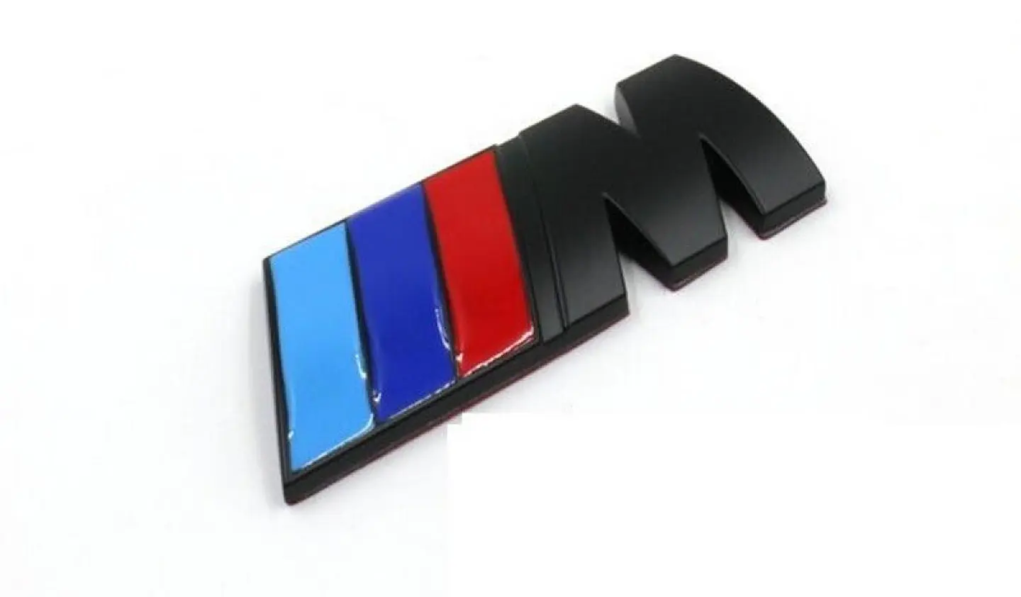 Emblema adhesivo Logo Para Bmw Serie M 3x8cm Metal 1