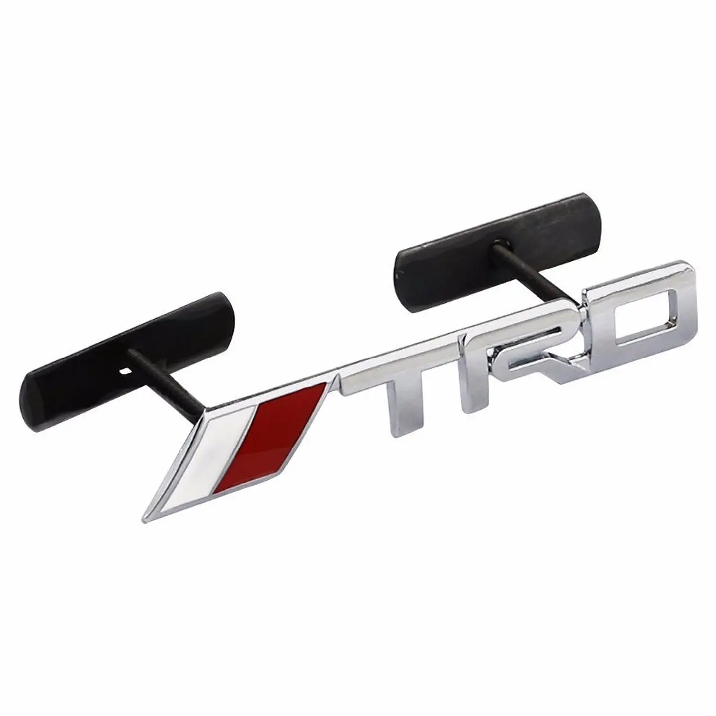 Emblema parrilla Logo Frontal Para Toyota Trd Metálico 14x2.2cm 2