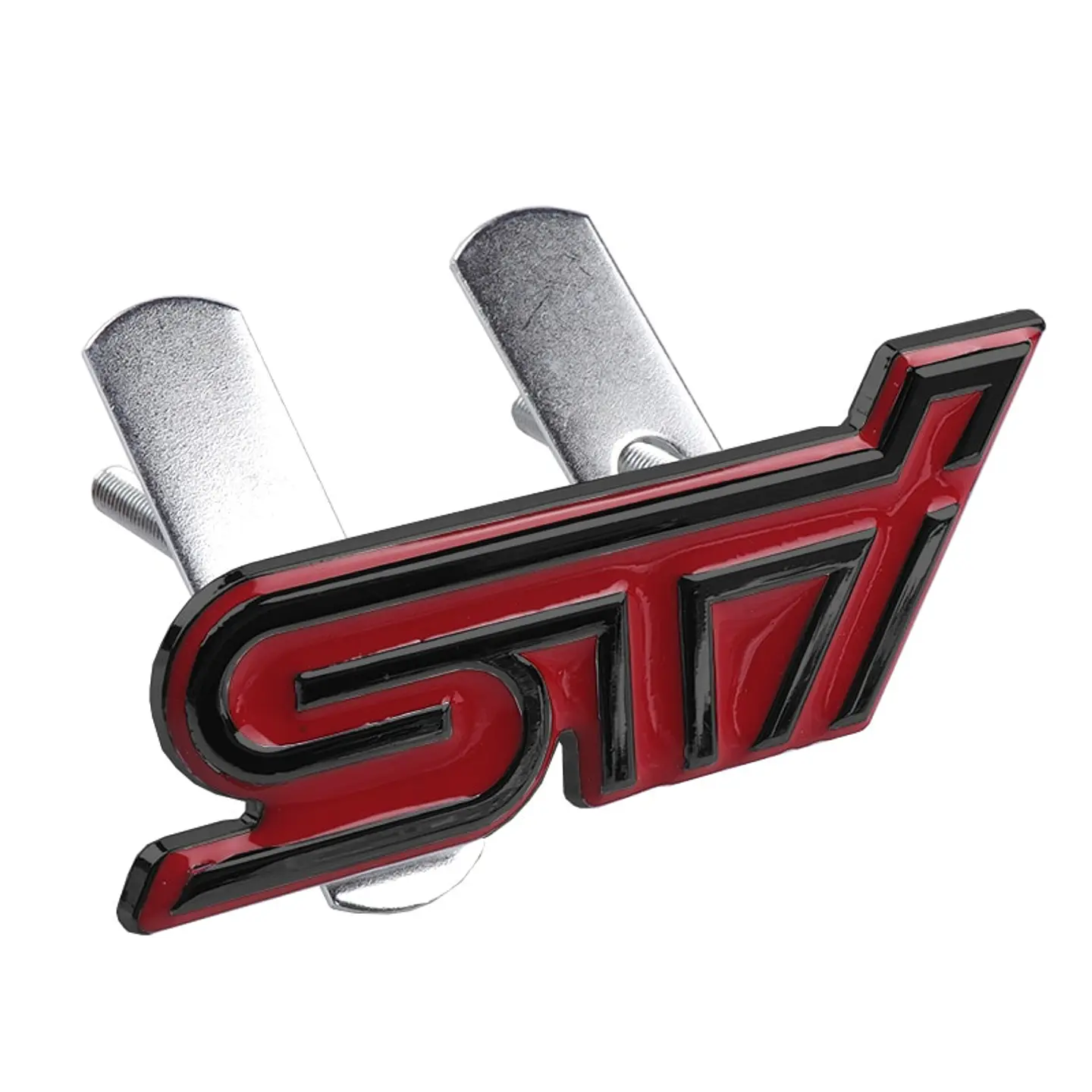 Emblema Parrilla Logo Frontal Para Subaru Sti Metálico 9.3x3.5cm 1