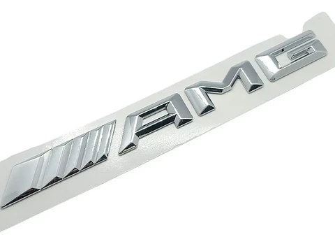 Logo adhesivo Emblema Amg Para Mercedes Benz 18.2x1.7cm