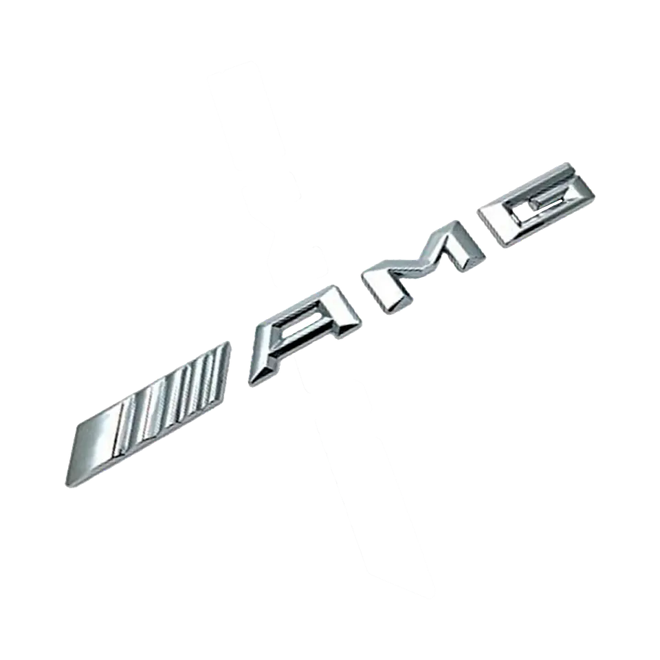 Logo adhesivo Emblema Amg Para Mercedes Benz 18.2x1.7cm 3