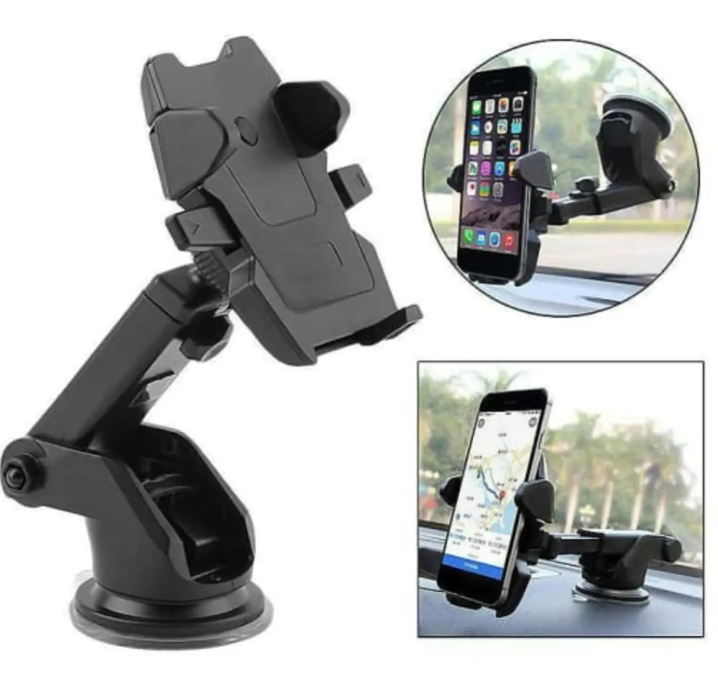 Soporte Celular Porta Smartphone Brazo Extensible Para Vehículos 6