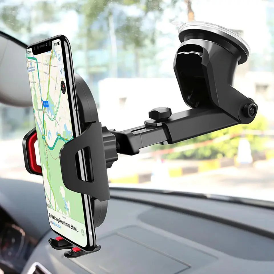 Soporte Celular Porta Smartphone Brazo Extensible Para Vehículos 7