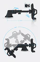Soporte Celular Porta Smartphone Brazo Extensible Para Vehículos - Miniatura 8