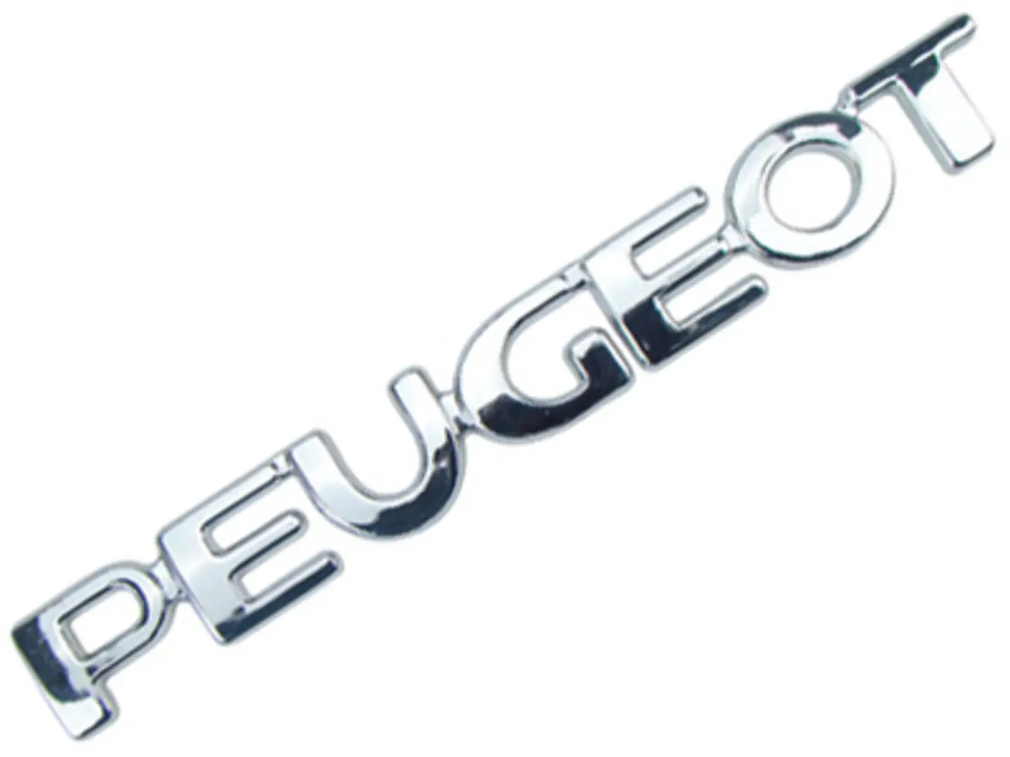 Emblema adhesivo Logo Para Peugeot 19.1x2.3cm 1