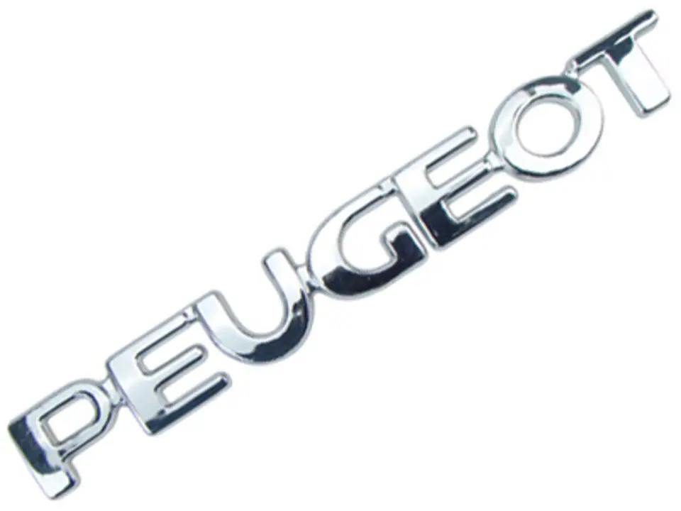 Emblema adhesivo Logo Para Peugeot 19.1x2.3cm 1