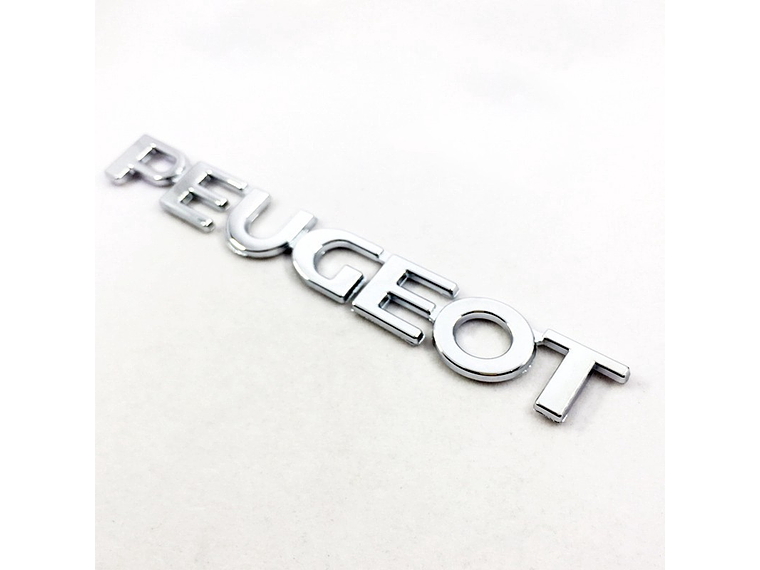 Emblema adhesivo Logo Para Peugeot 19.1x2.3cm 2