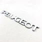 Emblema adhesivo Logo Para Peugeot 19.1x2.3cm - Miniatura 2