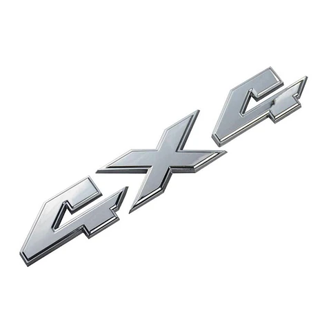 Emblema adhesivo Logo 4x4 Para Dodge Ram Grande 21x3.2 Cm 3d