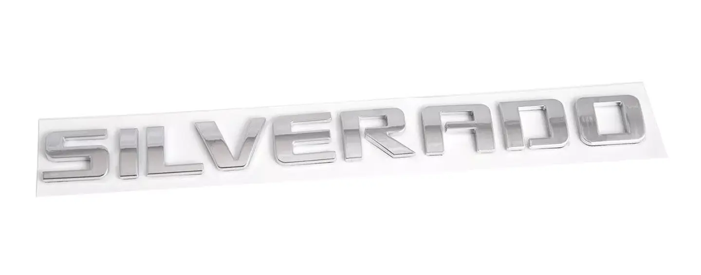 Logo adhesivo Emblema Para Chevrolet Silverado 2