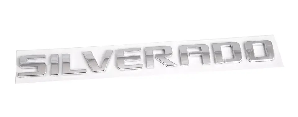 Logo adhesivo Emblema Para Chevrolet Silverado 2