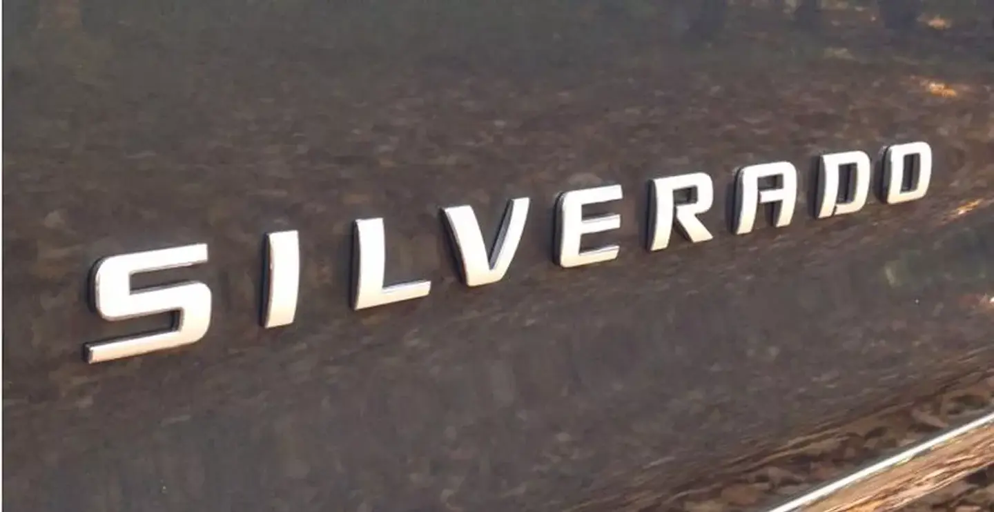 Logo adhesivo Emblema Para Chevrolet Silverado 3