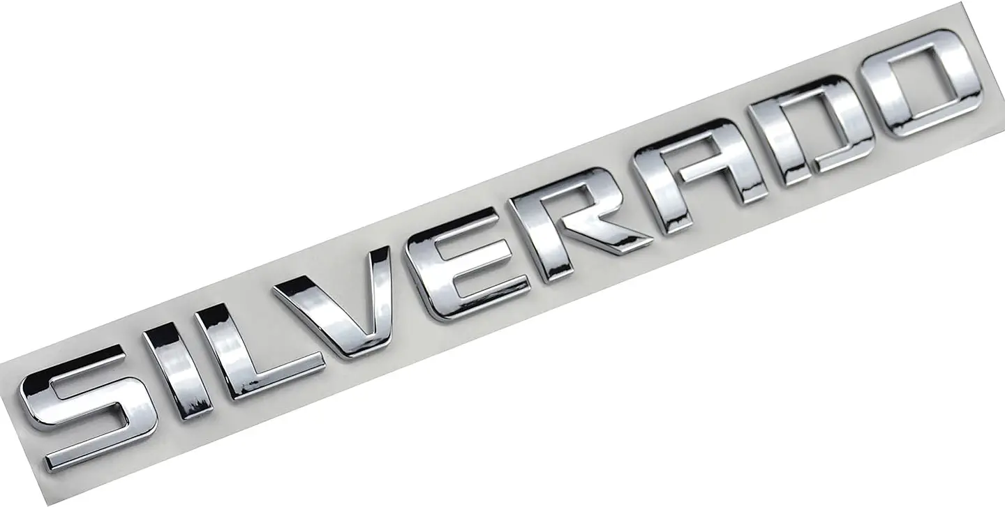 Logo adhesivo Emblema Para Chevrolet Silverado 1