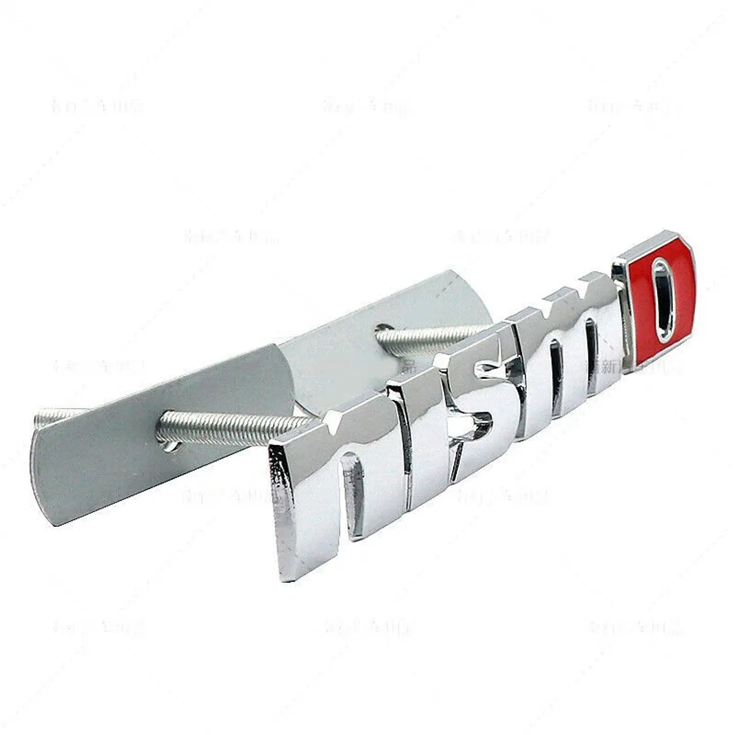 Emblema parrilla Logo Frontal Para Nissan Nismo Metálico 12.3x1.9cm 3
