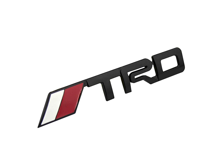 Emblema adhesivo Logo Para Toyota Trd Metálico Tuning 14x2.2cm 2