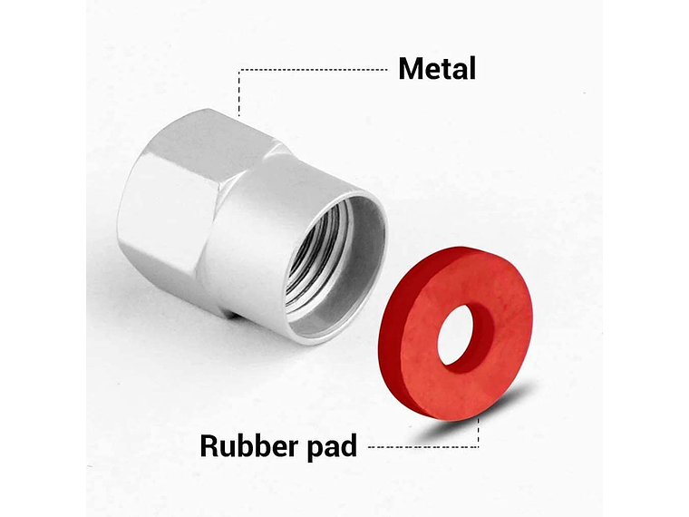 Set X4 Tapas Válvulas Metálicas Aire Rueda Para Suzuki 2