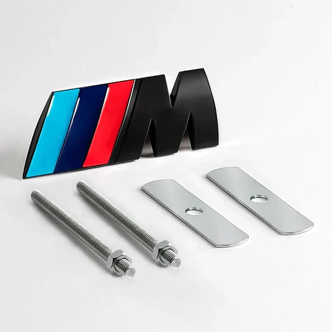 Emblema parrilla Logo Frontal Parrilla Para Bmw Serie M