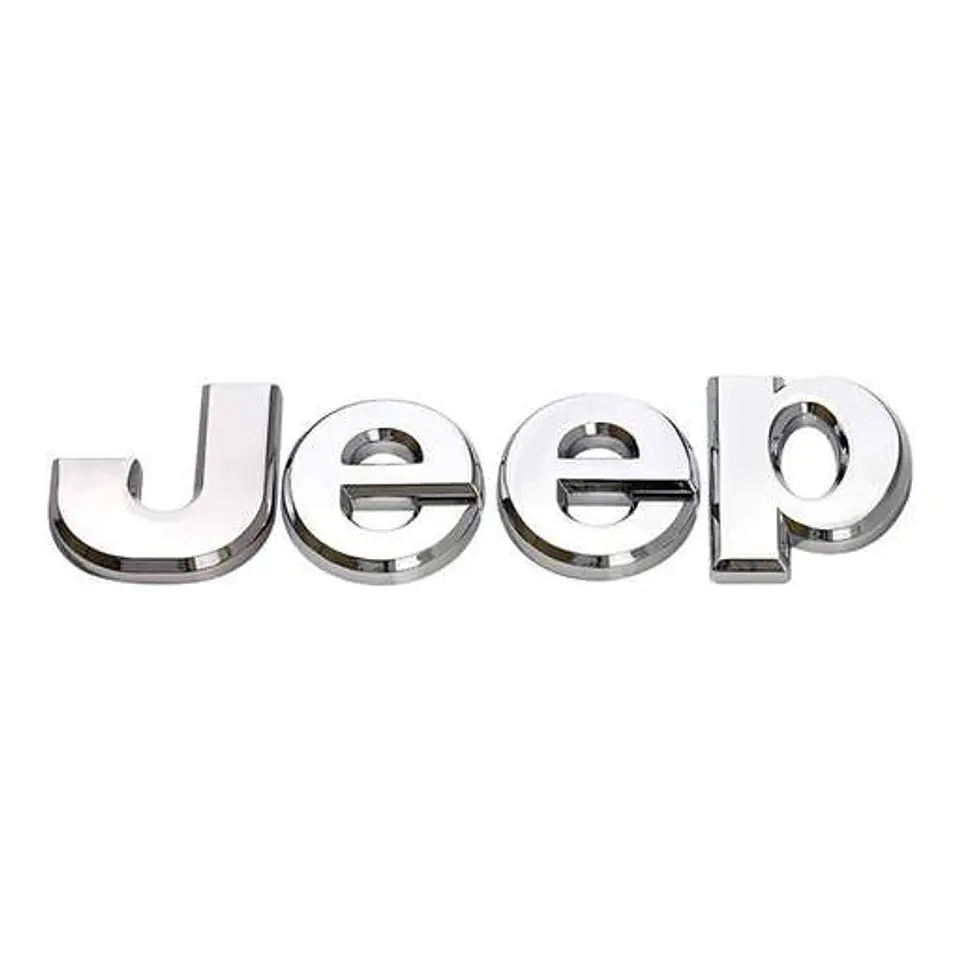 Emblema adhesivo Logo Para Jeep 14x4.2cm 1