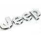 Emblema adhesivo Logo Para Jeep 14x4.2cm - Miniatura 2