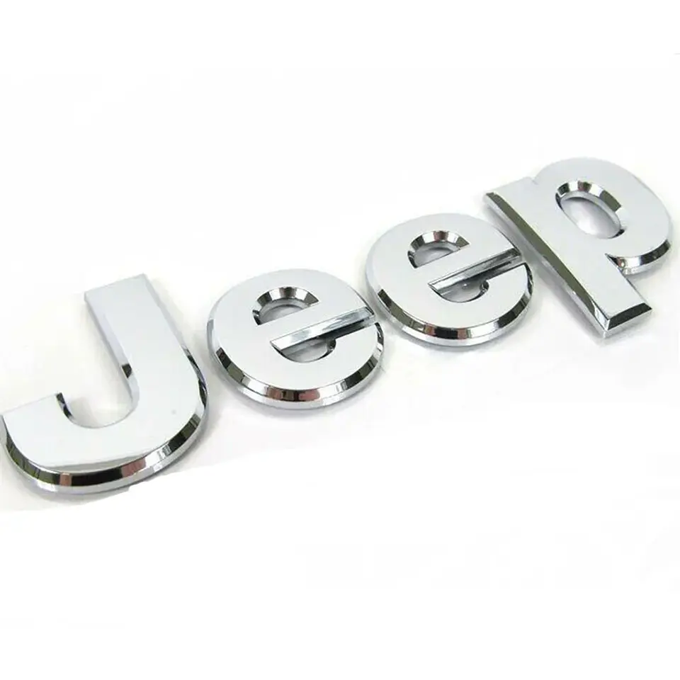 Emblema adhesivo Logo Para Jeep 14x4.2cm 2
