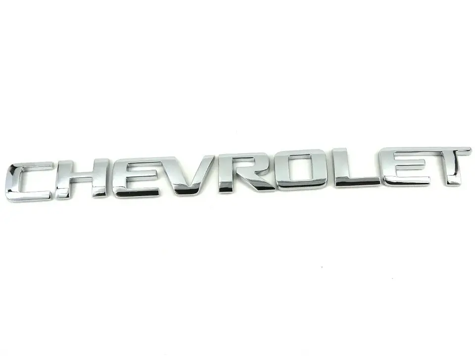 Emblema adhesivo Logo Para Chevrolet 19.5x1.8cm 1