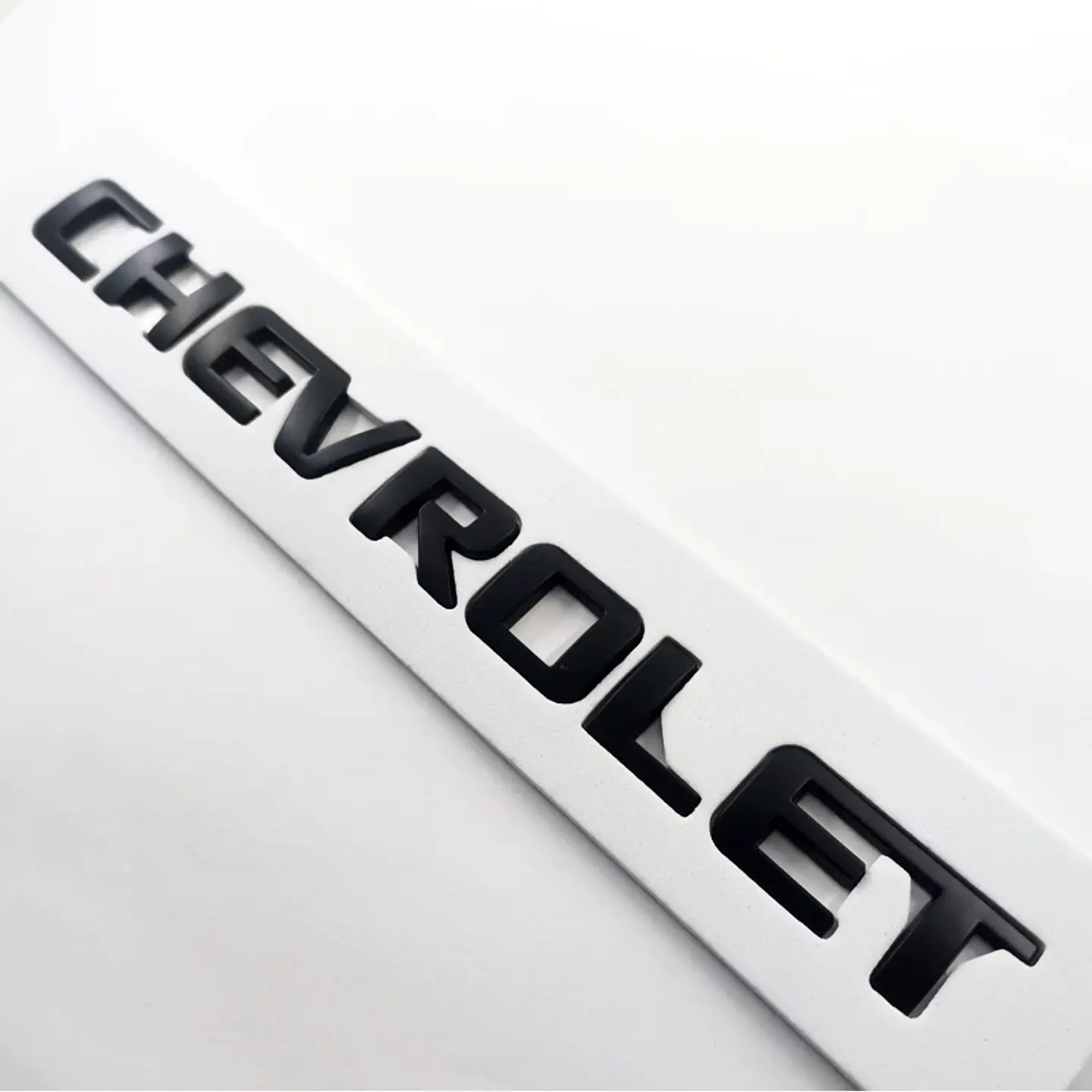 Emblema adhesivo Logo Para Chevrolet 19.5x1.8cm 2