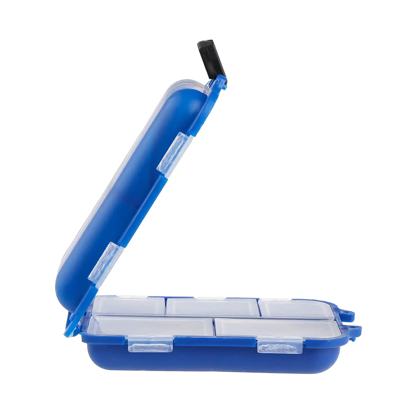 Mini Caja Para Señuelos Anzuelos De Pesca 10 Compartimientos 2