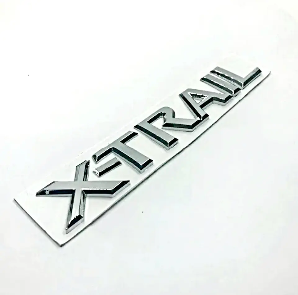 Emblema adhesivo X-trail Logo Para Nissan Xtrail 19x3cm 3