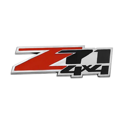 Emblema adhesivo Logo Para Chevrolet Silverado Z71 4x4 8.8x3cm