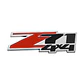 Emblema adhesivo Logo Para Chevrolet Silverado Z71 4x4 8.8x3cm - Miniatura 1
