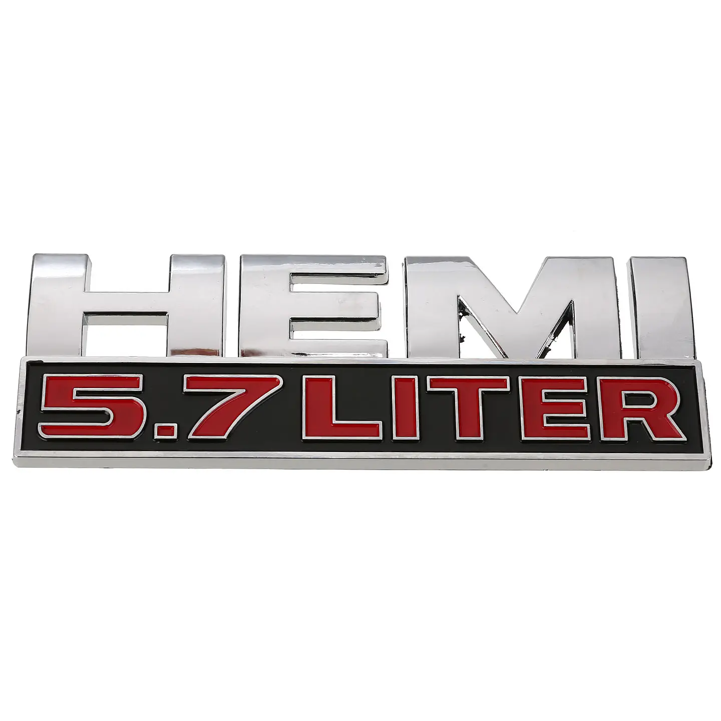 Emblema adhesivo Logo Hemi 5.7 Liter Para Dodge 12x4cm 1