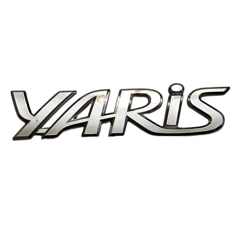 Logo adhesivo Emblema Para Toyota Yaris 13.6x3.1cm