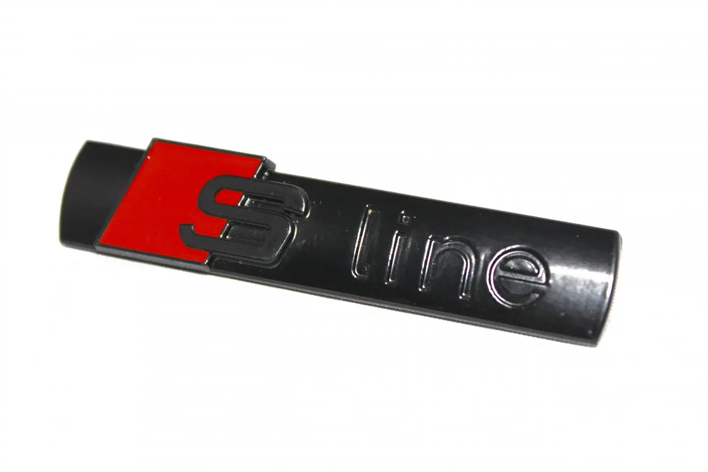 Par De Emblemas Sline Logos Para Audi S Line 7.2x1.8cm 1