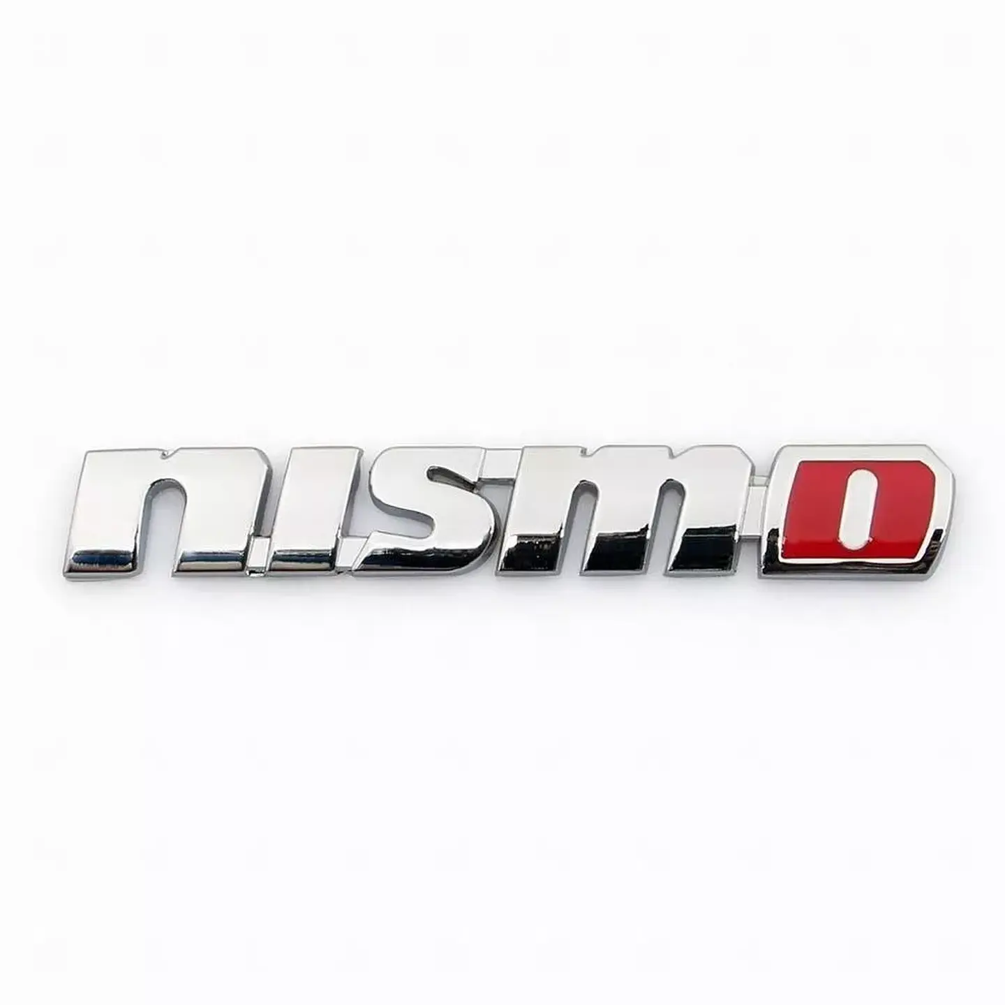 Emblema adhesivo Logo Para Nissan Nismo Metálico 12.3x1.9cm 2